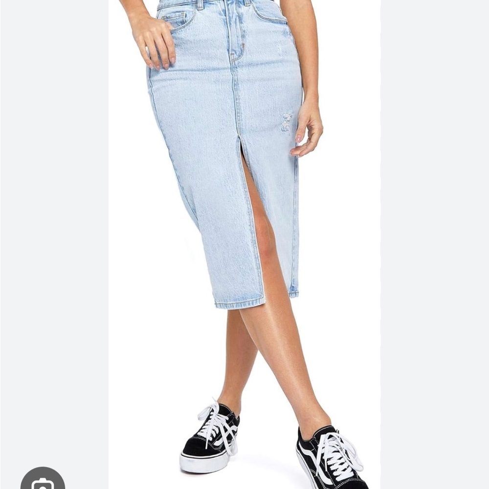 Light Blue Denim Skirt CELLO